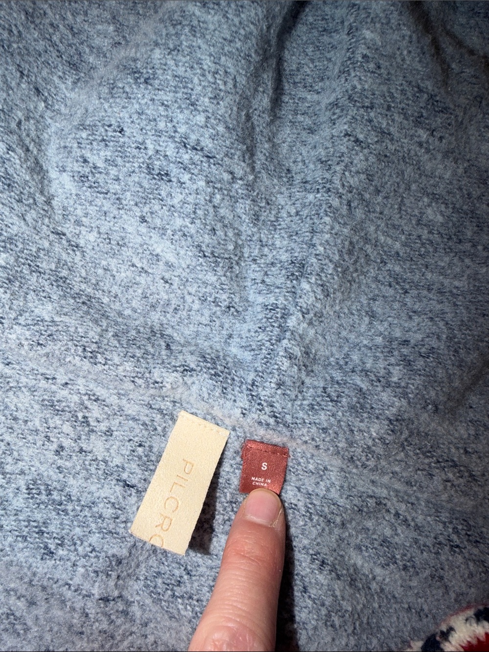 Pilcro Anthropologie Dolmen Fair Isle Hooded Sweater - Picture 2 of 4